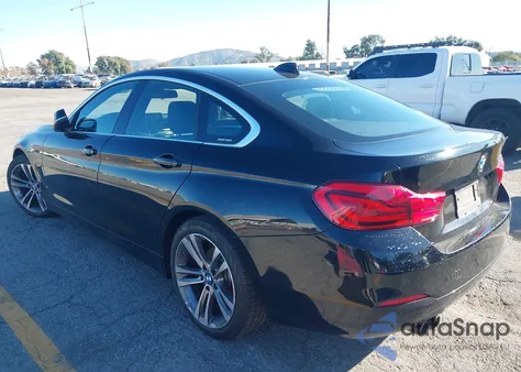 2019 BMW 430I Gran Coupe z USA, uszkodzony, nr VIN WBA4J1C55KBM18649